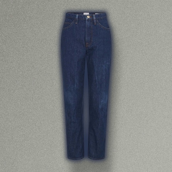 NWOT FRAME Denim ‘Le Italien True Straight Leg Jeans’ in “Vintage Blue” Size 23 - Picture 1 of 16